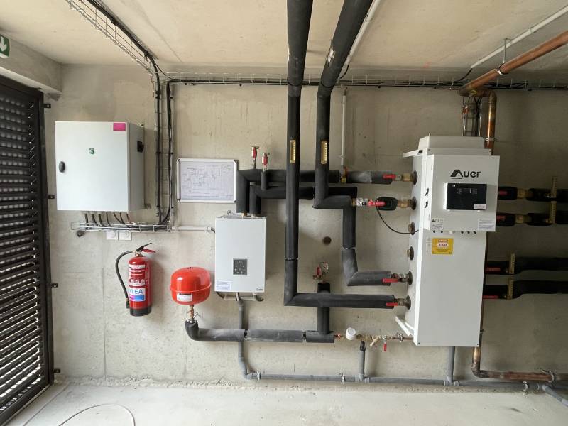 Chaufferie collective Résidence Engument maintenance par THERMIE